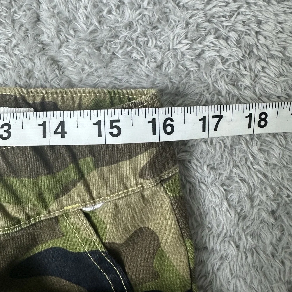 PacSun Men's Carpenter Camo Pants Peace Sign Embroidery Y2K Streetwear Skater‎ S